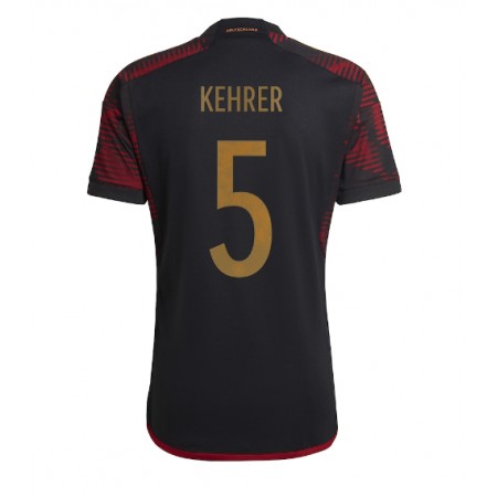 Saksa Thilo Kehrer 5 Vieras Mm-Kisat 2022 - Jalkapallo Pelipaidat (S/S)